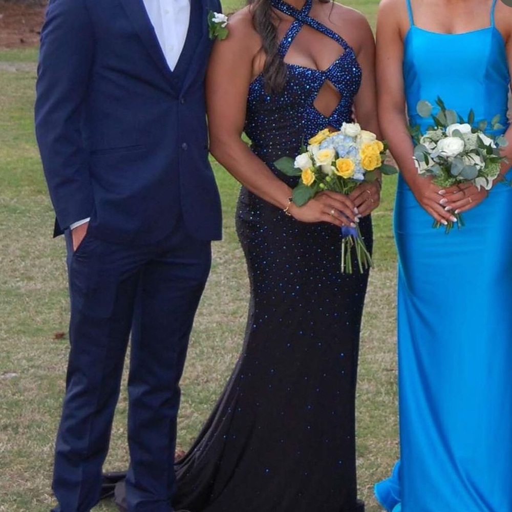 Ashley Lauren black cutout dress